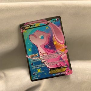 Rare Mew EX Pokémon Card